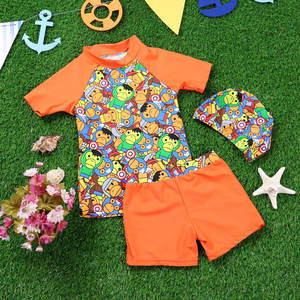 Traje de Baño Infantil Estampado de 3 Piezas para Comprar en Línea - Product Image 2