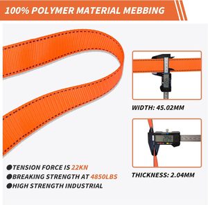 CITYCITY Harnais de sécurité anti-chute, kit complet de protection corporelle avec longe anti-choc intégrée - Product Image 5