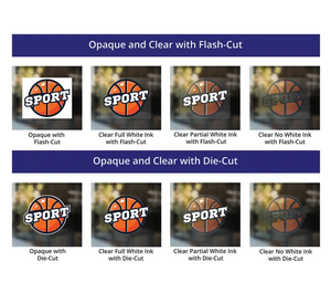 Calcomanías Personalizadas para Ventanas con Logotipo, Diseño Personalizado, Vinilo Adhesivo Estático Blanco - Product Image 6