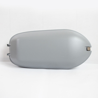 Lampe de rue à halogène ABS en gros à bas prix, 150W, alimentée en courant alternatif, étanche IP66, pour extérieur, gris, garantie 2 ans