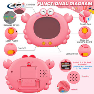 Cartes flash pour enfants avec 224 pages écriture dessin et mathématiques autisme orthophonie jouets parlant cartes flash jouets d'apprentissage - Product Image 2