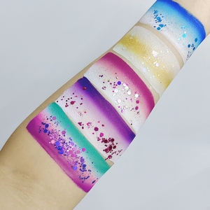 مستحضرات تجميل ملونة بريق مكتنز مهرجان تجميل الوجه لمعان الجسم للمكياج - Product Image 4