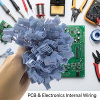 موصل نحاسي معزول بالـ PVC للاستخدام الإلكتروني 5 مم بـ 2 دبوس PSIP-02V-LE-A SPSI 001T M1.1 AWG24 كابل طرفي للأسلاك
