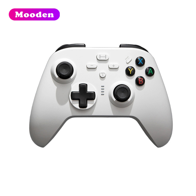 Mooden N2S Wireless 2.4GHz Game Controller with Type-C Port and Dual Vibration Joystick for for