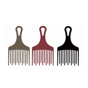 Professional Plastic Afro Hair Barber Combs Afro Lift Comb