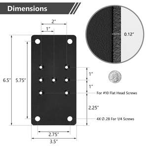 Support de fixation plat et <span class=keywords><strong>droit</strong></span> pour la réparation, plaque de fixation d'angle pour meubles, connecteurs en bois, armoires - Product Image 4