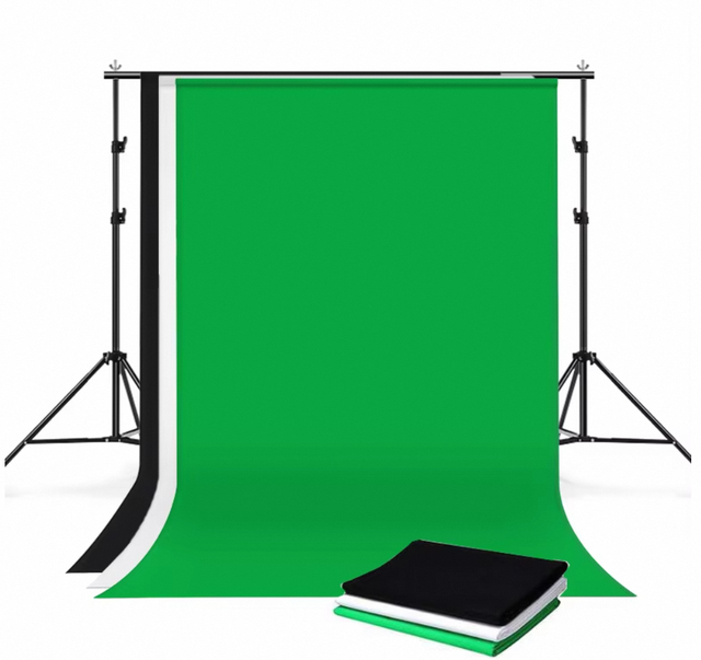 3*5M Greenscreen Background for Photography Photo Backdrop Cloth Photoshoot Backgrounds Live Stream With Best Quality