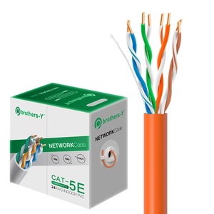 Cat5e BC CCA S/FTP 305m 4 cặp dây dẫn đồng LAN Cáp Mạng Cáp CAT5E <span class=keywords><strong>UTP</strong></span> tốc độ cao trong nhà ngoài trời Ethernet Cáp - Product Image 3