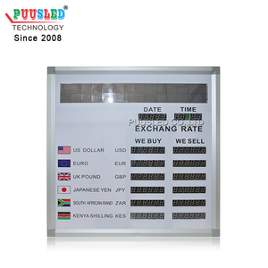 Trong nhà Tiền Tệ Ngân Hàng Tỷ Giá Hối Đoái LED hiển thị ngân hàng lãi suất bảng hiển thị gấp LED hiển thị - Product Image 6