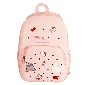 EVA Premium Girls for Pink <b>Backpack</b> Waterproof Zipper Closure Geometric Fashionable Design Personalized - Product Image 6