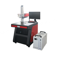 Marqueur laser 3D à fibre CO2 de type bureau pour l'acier inoxydable, le bois, le plastique, graveur laser, machine de gravure et d'impression