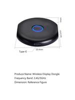 Adaptateur vidéo miracast Oem 1080P Type-C récepteur d'affichage sans fil wifi