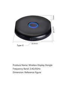 OEM 1080P Miracast phản ánh Video Adapter Type-C <span class=keywords><strong>wifi</strong></span> không dây hiển thị Receiver - Product Image 6