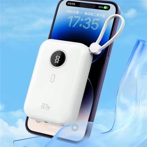 Cargador Portátil PD de 22.5w, Batería Externa Delgada de 10000mah con Cable, Carga Rápida de Emergencia para iPhone - Product Image 4