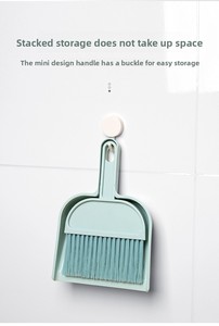 En gros, Mini brosse de nettoyage murale, petite balayette, matériel Montessori, pelle à débris de bureau - Product Image 6