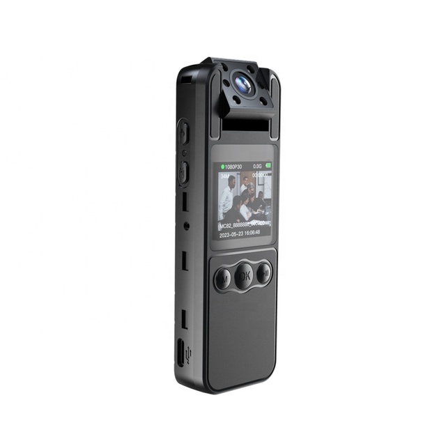 Ultra 4K Wifi Body Worn Camcorder Portable Digital Video Recorder with Audio Security Body Camera Featuring CMOS Imaging Sensor