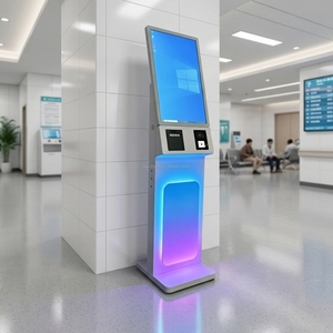Kiosque en libre-service 21,5'' avec reconnaissance faciale et scanner QR - <span class=keywords><strong>Terminal</strong></span> <span class=keywords><strong>de</strong></span> commande et <span class=keywords><strong>de</strong></span> <span class=keywords><strong>paiement</strong></span> tactile pour restaurants <span class=keywords><strong>de</strong></span> hotpot - Product Image 1