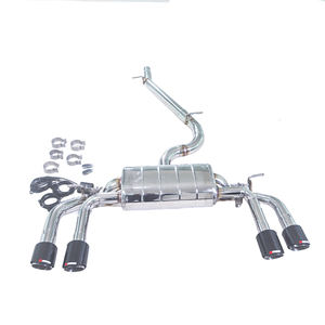 Système d'échappement Catback Valvetronic haute <span class=keywords><strong>performance</strong></span> adapté aux SEAT <span class=keywords><strong>Cupra</strong></span> Ateca, Audi S3, Audi TT, TTS, Golf 7R, 7.5R, 2.0T - Product Image 1