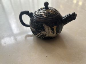 Escultura de Cobre Hecha a Mano Exquisitamente Elaborada con Patrones de Dragón Religiosos de Feng Shui Intrincadamente Grabados para Oración - Product Image 4