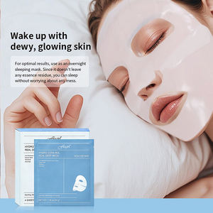 Masque en tissu aux herbes à prix abordable, 4 pièces/paquet, anti-rides, raffermissant, hydratant, soin de beauté, masque en tissu au collagène bio éclaircissant - Product Image 6