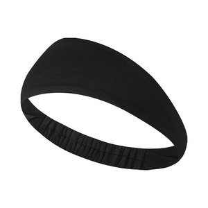 Women's Running Headband Black Wide Breathable Sweatband For Outdoor Exercise - Product Image 1