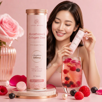Tabletas Efervescentes de L-Glutatión Reducido OEM 1000mg con Vitamina C, Suplemento para la Belleza de la Piel, Marca Privada
