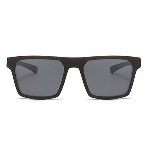 Square Sport TAC Polarized UV400 Wooden Frame Custom Logo Unisex Sunglasses - Product Image 5