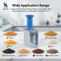 Medidor de Humedad para Granos de Café y Cacao SYU111B-1Pro, Analizador Digital de Contenido de Humedad con Ajuste Automático de Temperatura