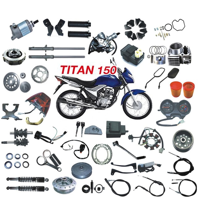 Whosale All Titann150 Motorcycle Parts and Motorcycle Spare Parts and Accesorios Y Vende Todos Repuestos De Motocicleta