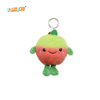 Famipet Fabricant Personnalisé Nouveau Kawaii Petit Porte-clés en peluche doux en forme de fruit, jouet en peluche