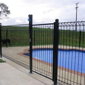 Clôture en fil de fer BRC Clôture à toit enroulé <span class=keywords><strong>Panneaux</strong></span> supérieurs pliants Clôture en fil de fer rigide Clôture soudée BRC/Clôture d'autoroute/Clôture paysagère - Product Image 4