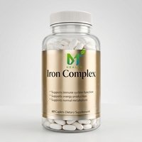 Complément Alimentaire OEM Iron Complex 60 Comprimés, Soutient la Fonction du Système Immunitaire, Favorise la Production d'Énergie