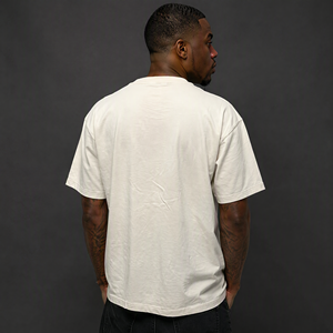 T-shirt décontracté surdimensionné pour homme, couleur personnalisée, léger, durable, écologique, séchage rapide, respirant, tissu en maille éponge - Product Image 2