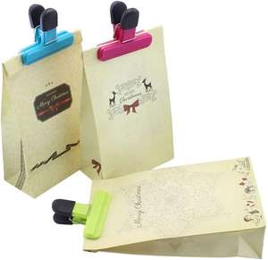 ที่มีสีสันที่กำหนดเองชิปคลิปถุงอาหารถุงปิดผนึกคลิปที่มีด้ามจับที่ดีสำหรับถุงขนมขบเคี้ยว - Product Image 5