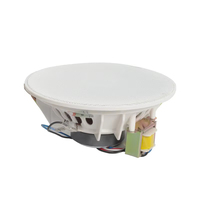 704 30W 6 pouces Mini plafond intérieur haut-parleurs Audio système de haut-parleurs de plafond en plastique pour bâtiments commerciaux