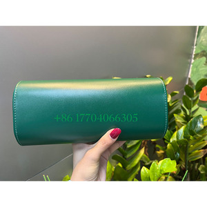 Luxury 3-Slot Leather Watch <b>Roll</b> Custom Anti-Scratch Water Resistant Travel Case Display <b>Box</b> - Product Image 2