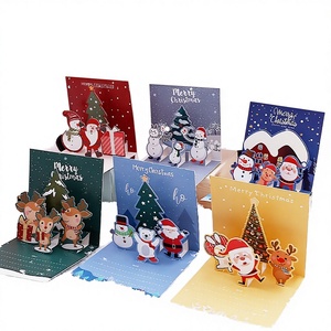 Ultimi Pezzi Disponibili: Biglietto d'Auguri Natalizio 3D Pop-up con Stampa Digitale su Carta Offset - Product Image 4