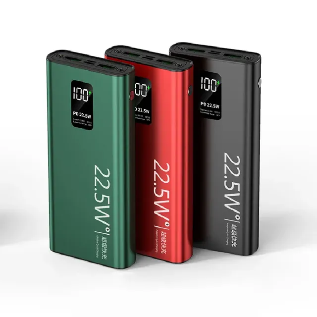 Universal Power Bank 10000mAh Fast Charging PD22.5W High Capacity 20000 Mah Powerbank for Electronic Devices