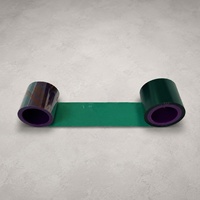 Ruban de codage en résine durable Green Near Edge 55mm*600m pour machine Dikai D05, idéal pour sacs de café en vrac, achat groupé à prix réduit, prêt à être expédié
