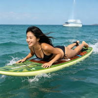 Planche de SUP électrique Glory 11' + Planche de paddle gonflable + OEM/ODM + Aileron électrique + Planche de surf électrique - Matériaux PVC/EVA/DRO 1