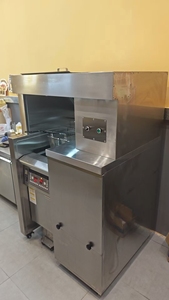 Campana Extractora Comercial sin Ventilación para Restaurantes, Hoteles y Cocinas de Comida Rápida, con Sistema de Filtro de Humo, Acero Inoxidable, 1800W, RAN-0.18CF Ven - Product Image 6