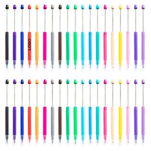ปากกาลูกลื่นพลาสติกขายดี สำหรับโรงเรียน สำนักงาน อุปกรณ์เขียน เครื่องเขียน ของขวัญงานแต่งงาน ปากกาน้ำแบบมีลูกปัด ขายส่ง - Product Image 2
