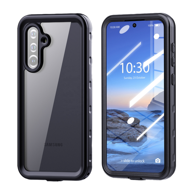 IP68 Armor Design TPU+PC Waterproof Shockproof Case for for A56/A36/A26/A16/A55/A35/A25/A15/A54/A14 360 Full Coverage