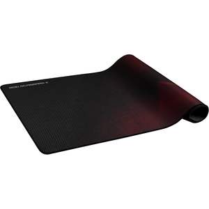 Tapis de souris de jeu étendu Rog Scabbard II en gros, 35,4 x 15,7 pouces, surface lisse et fluide, noir, en caoutchouc rectangulaire - Product Image 1