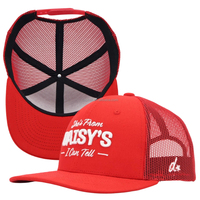 Casquette Trucker Personnalisée avec Logo, Haute Qualité, 6 Panneaux, en Tissu Éponge/Toile, Polyester/Coton, Ajustement Unisexe Adulte, Maille 112 Personnalisée