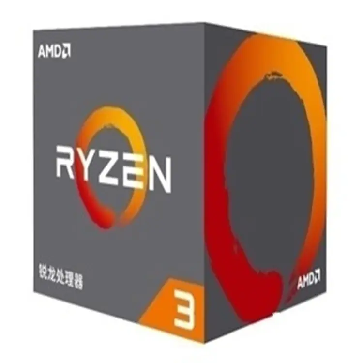 AMD R3 2200G 3.5 GHz Quad Core Quad חוט מעבד מעבד YD2200C5M4MFB שקע AM4 בשימוש