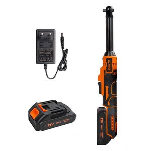 Llave de Trinquete Eléctrica de Largo Alcance de 21V, Grado Industrial y para Bricolaje, con Batería de Iones de Litio para Mayor Duración y Rendimiento Potente - Product Image 3