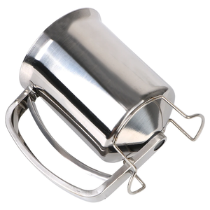 Entonnoir doseur à piston pour pâte à gâteau et cupcake avec support, en acier inoxydable, outil de pâtisserie - Product Image 4
