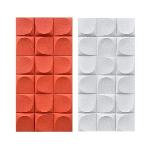 Middle East Good Price 18 Grid PU <strong>Cement</strong> Component <strong>Hollow</strong> Brick 3D PU Stone <strong>Panels</strong> Pu Stone Wall <strong>Panel</strong> - Product Image 1