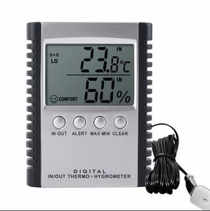 Thermomètre numérique d'intérieur et d'extérieur, hygromètre automatique domestique, station météo professionnelle - Product Image 1